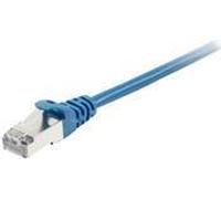 equip - Cavo patch - Da RJ-45 (M) a RJ-45 (M) - 300 m - SFTP PiMF - CAT 6a - sagomato intrecciato - blu (606211)