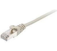 equip - cavo patch - da RJ-45 (M) a RJ-45 (M) - 75 m - SFTP PiMF - CAT 6a - sagomato intrecciato - bianco