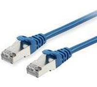 equip - Cavo patch - Da RJ-45 (M) a RJ-45 (M) - 75 m - SFTP PiMF - CAT 6a - senza alogeni sagomato senza gancio flessibile - bl NEW