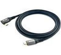 Equip Cavo USB 2.0 da C a C angolato a 90Â°, M/M, 3,0 m, PD 100W, nero (Equip 128893 USB 2.0 C to C 90 [2Years warranty]) NEW