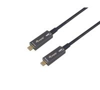 Equip Cavo USB-C 3.2 AOC 8K PD 60W 10m Nero Maschio/Maschio