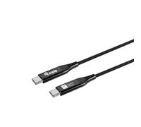 Equip Cavo USB-C 4.0, PD 240 W, maschio/maschio, 1,20 m, nero, design sottile