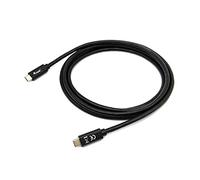 EQUIP CAVO USB-C MASCHIO USB-C MASCHIO USB 3.2 TRASFERIMENTO 2M 5G 3A COLORE NERO DOTATO