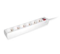 Equip - Ciabatta elettrica a 6 Prese, con Cavo da 1,5 m