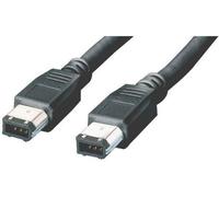 Equip FireWire IEEE-1394 Cable 6/4-pin, 1,8 m - black