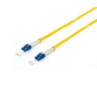 Equip 254431 Cavo in fibra ottica 1 m OS2 LC giallo - Cavo in fibra ottica (1 m, OS2, LC, LC, connettore maschio/connettore maschio, giallo)