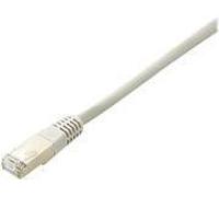 equip LevelOne - Cavo patch - Da RJ-45 (M) a RJ-45 (M) - 3 m - S/FTP - CAT 6a - senza alogeni sagomato intrecciato - bianco (co