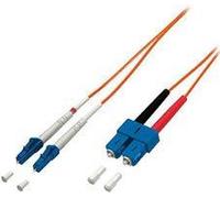 Equip LWL-Patchkabel-Glasfaserkabel LC->SC 62.5/125mμ 2.00m Multimode Duplex Ora
