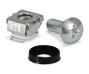 EQUIP M6 Set di 4 Set di Dadi e Viti per Confezione