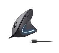 EQUIP 245118 MOUSE ERGONOMICO WIRED USB 6 PULSANTI DPI (1200/1800/2400/3200) EU