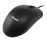 Equip Mouse 245102 Ambidestro USB tipo A Ottico 1000 DPI Nero