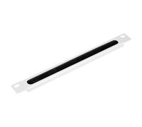 Equip Passacavo da 10" con Inserto a Spazzola, Grigio 1U