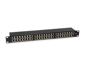 Equip Patch Panel 48x RJ45 Cat6 19 Inch 1HE Grey