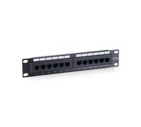 Equip Patch panel 12x RJ45 Cat5e UTP 1U ISDN Nuovo