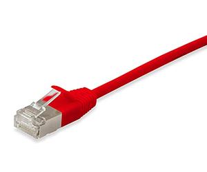 EQUIP PATCHKABEL CAT6A S/FTP 2XRJ45 3.00M ROT (SSTP) SLIM