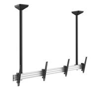 Equipaggia il supporto da soffitto per doppio schermo 45"-55" VESA 600x400 Max 50Kg