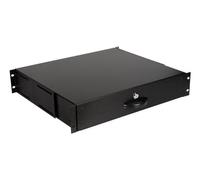 Equip Cassetto 19" per armadi server 2U, richiudibile, nero