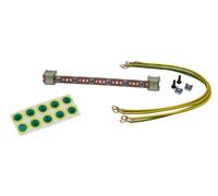 Equip Set di Messa a Terra per Server, 6 Punti di Messa a Terra 22 cm