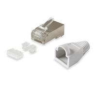 Equip - Spina RJ45 Cat6, 100 pezzi, con protezione antipiega