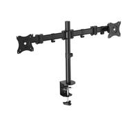 Equip Staffa di montaggio da scrivania articolata per doppio monitor da 13” a 27” (650115)