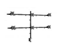 Equip Staffa di montaggio da scrivania per 6 monitor articolati da 17-32” (17-32