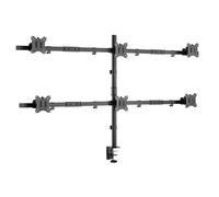 Equip Staffa di montaggio da scrivania per 6 monitor articolati da 17-32” (650160)