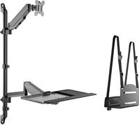 Equip - 650170 base e supporto per PC /workstation All-in-One 8 kg Nero 43,2 cm (17') 81,3 cm (32')