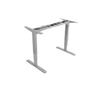 Equip Telaio elettrico ERGO per scrivania, doppio motore, grigio (Equip 650803 s