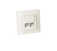 Equip Unterputzdose +Frontplatte 2xRJ45 Cat5e 45? ACC NUOVO