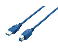 Equip USB Kabel A -> B St/1.00 m Polybeutel, blau Blau 1,00 Meter