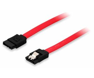 Equipaggia 111800 cavo SATA 0,5 m SATA 7 pin Rosso NEW