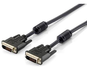 Equipaggia 118933 cavo DVI 3 m DVI-D Nero