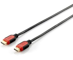 Equipaggia 119343 cavo HDMI 3 m HDMI tipo A (Standard) Nero, Rosso NEW