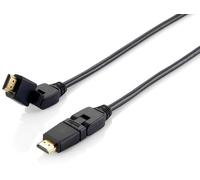 Equipaggia 119362 cavo HDMI 2 m HDMI tipo A (Standard) Nero NEW