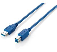Equipaggia 128293 cavo USB 3 m USB 3.2 Gen 1 (3.1 Gen 1) USB A USB B Blu