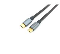 Equipaggia 128354 USB 3.2 Gen 2X1 TYP-C a C, M/M, 1.0M, 5A Nero 1,0 Meter