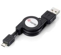 Equipaggia 128595 cavo USB 1 m USB 2.0 USB A Micro-USB B Nero