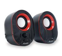 Equipaggia 245332 altoparlante Nero, Rosso Cablato 3 W