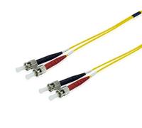 Equipaggia 252237 cavo a fibra ottica 15 m 2x ST OS2 Giallo