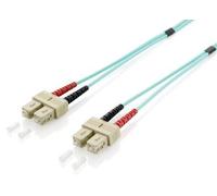 Equipaggia 255321 cavo a fibra ottica 1 m SC OM3 Turchese