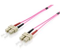 Equipaggia 255525 cavo a fibra ottica 5 m SC OM4 Viola
