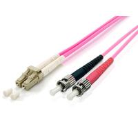 Equipaggia 255541 cavo a fibra ottica 1 m LC ST OM4 Viola