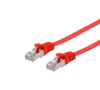 Equipaggia 607621 cavo di rete Rosso 2 m Cat6a U/FTP (STP)