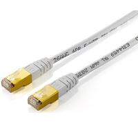 Equipaggia Cat.5e F/UTP 10m cavo di rete Bianco Cat5e F/UTP (FTP) NEW