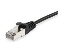 Equipaggia Cavo di Rete RJ45 S/FTP Schermato Halogen Free Cat.6 Nero 7,5m