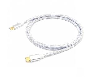 Equipaggia Cavo USB-C 3.2 10G Maschio/Maschio 1m Bianco