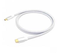 Equipaggia cavo USB-C 3.2 10G maschio/maschio 50 cm bianco