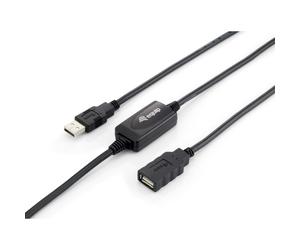 Equipaggia il cavo di prolunga USB 2.0 da 10 m nero