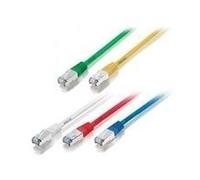 Equipaggiamento - cavo patch - rj -45 (m) - rj -45 (m) - 0,5 m - cavo SSTP - gatto 6 - pressato, diviso, alogeno -gratuito - gi