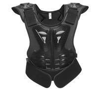 Equipaggiamento da equitazione per bambini, Equipaggiamento da equitazione per bambini 3D anti-caduta per 8-12 Gilet con armatura riflettente Protezione toracica regolabile per ciclismo Sci Sk